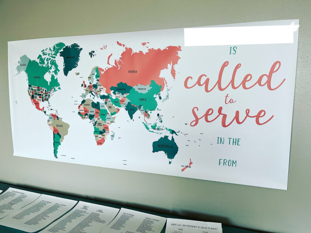Mission Call Opening Map