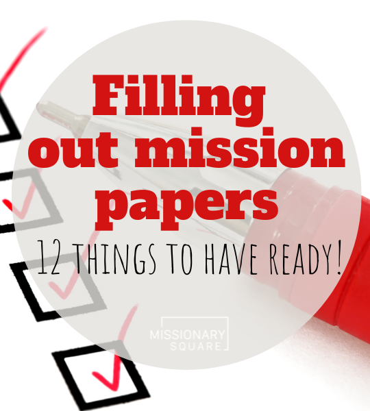 A paper with checkboxes and a red pen.